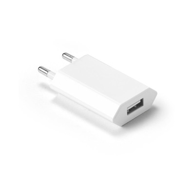 WOESE. Adaptador de corrente USB-A 5W em ABS reciclado (100 rABS)